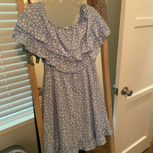 Off the shoulder summer dress